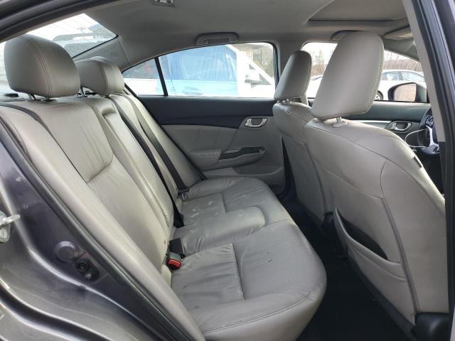 19XFB2F94FE061194 - 2015 HONDA CIVIC EXL GRAY photo 10