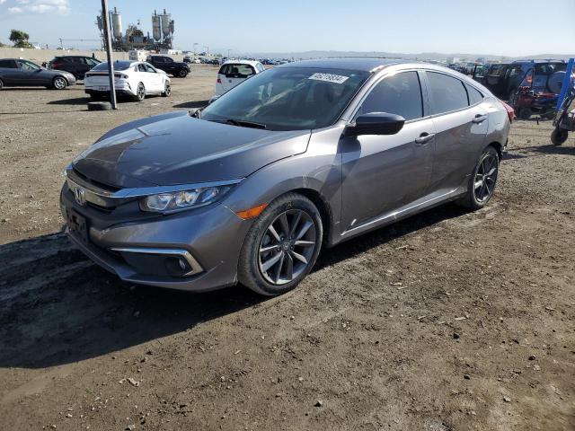 19XFC1F70KE204481 - 2019 HONDA CIVIC EXL ნაცრისფერი ფოტო 1