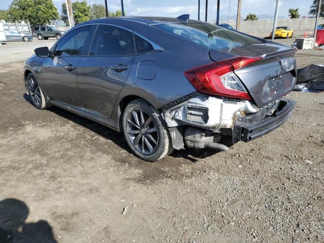 19XFC1F70KE204481 - 2019 HONDA CIVIC EXL GRAY photo 2