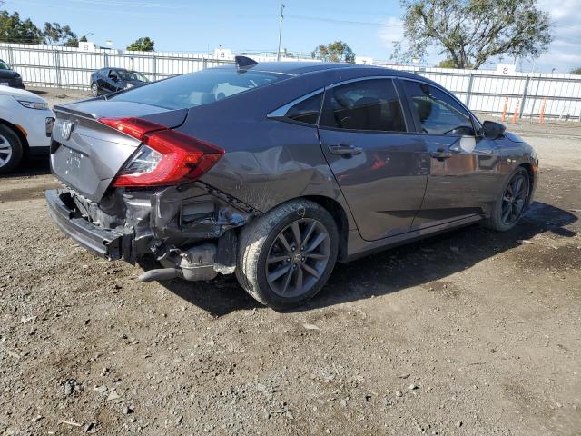 19XFC1F70KE204481 - 2019 HONDA CIVIC EXL GRAY photo 3