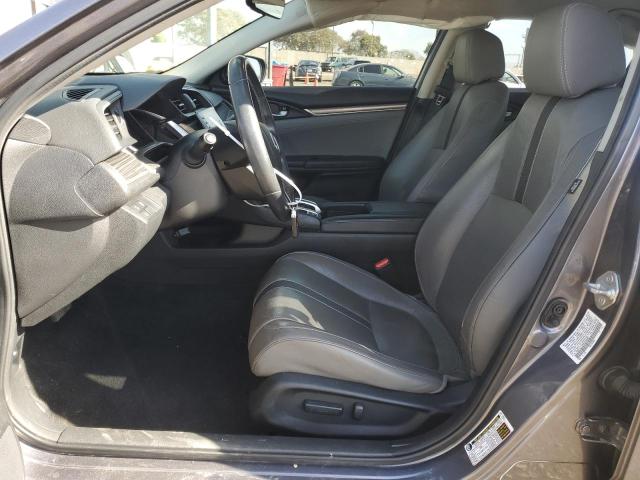 19XFC1F70KE204481 - 2019 HONDA CIVIC EXL ნაცრისფერი ფოტო 7