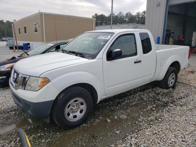 1N6BD0CTXEN720707 - 2014 NISSAN FRONTIER S WHITE photo 1