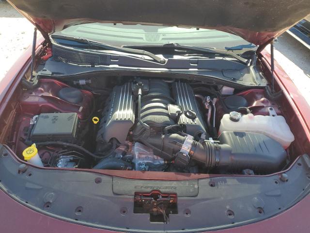 2C3CDXGJ8PH615995 - 2023 DODGE CHARGER SCAT PACK MAROON photo 11