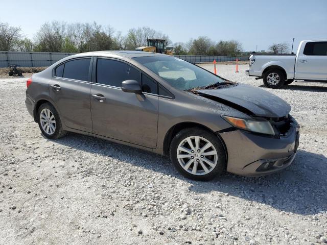 2HGFB2F80CH567064 - 2012 HONDA CIVIC EX GRAY photo 4