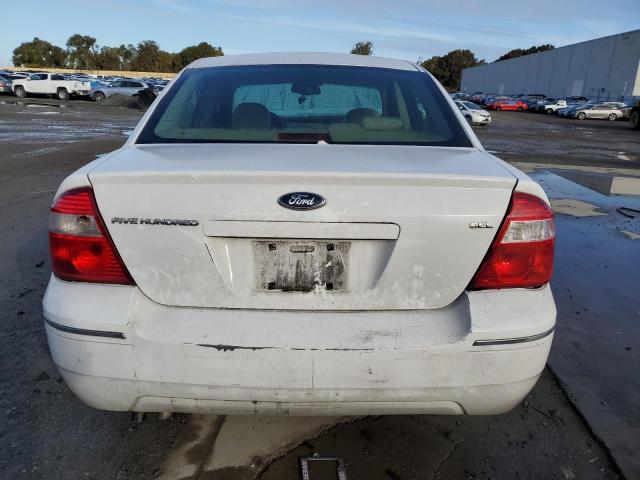 1FAFP24135G164710 - 2005 FORD FIVE HUNDR SEL WHITE photo 6