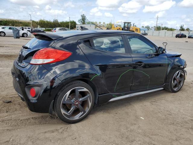 KMHTC6AE7GU278412 - 2016 HYUNDAI VELOSTER TURBO BLACK photo 3