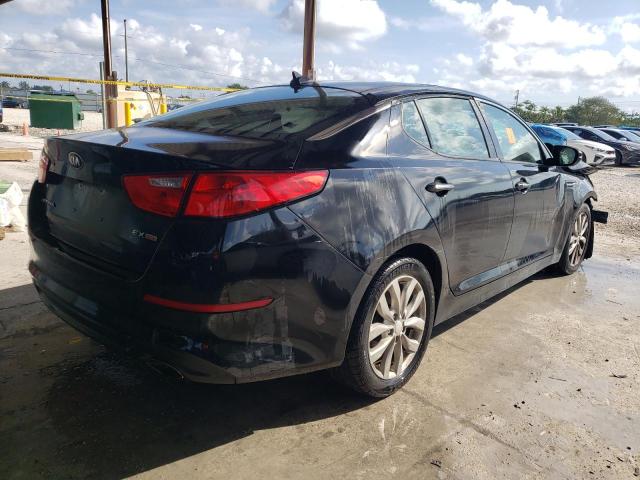 5XXGN4A7XFG453245 - 2015 KIA OPTIMA EX BLACK photo 3