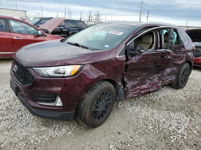 2FMPK3J92KBC75471 - 2019 FORD EDGE SEL BURGUNDY photo 1