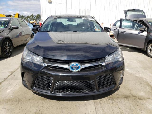 4T1BD1FK8FU163553 - 2015 TOYOTA CAMRY HYBRID BLACK photo 5