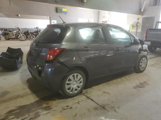 VNKKTUD37HA075738 - 2017 TOYOTA YARIS L GRAY photo 3