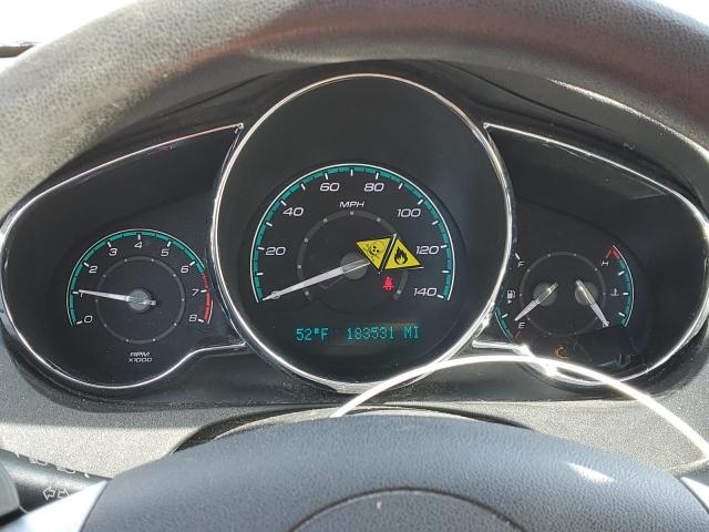 1G1ZC5EB9AF251936 - 2010 CHEVROLET MALIBU 1LT BLACK photo 9