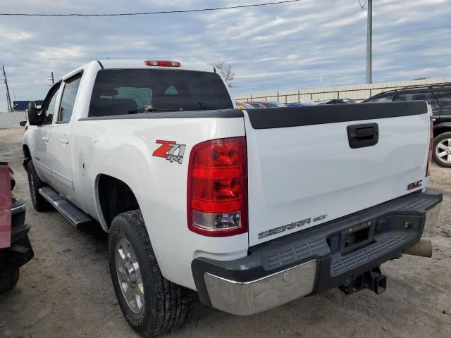 1GT121C86CF118335 - 2012 GMC SIERRA K2500 SLT WHITE photo 2