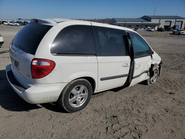 1D4GP45R05B401667 - 2005 DODGE CARAVAN SXT WHITE photo 3