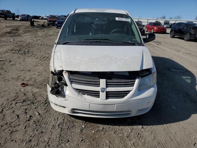 1D4GP45R05B401667 - 2005 DODGE CARAVAN SXT WHITE photo 5