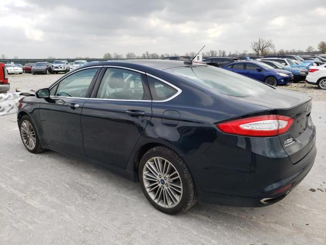 3FA6P0H95ER300073 - 2014 FORD FUSION SE BLACK photo 2