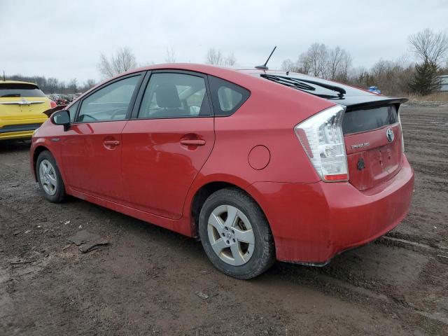 JTDKN3DU6A0043901 - 2010 TOYOTA PRIUS RED photo 2