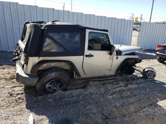 1J4FA24167L110723 - 2007 JEEP WRANGLER X SILVER photo 3