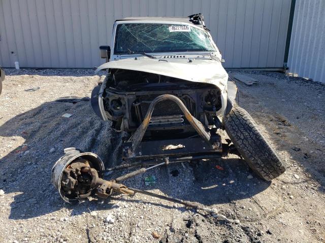 1J4FA24167L110723 - 2007 JEEP WRANGLER X SILVER photo 5