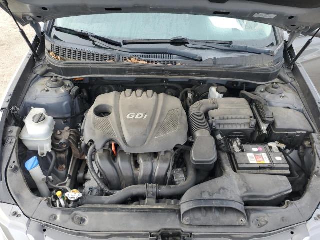 5NPEB4AC5EH818009 - 2014 HYUNDAI SONATA GLS GRAY photo 11