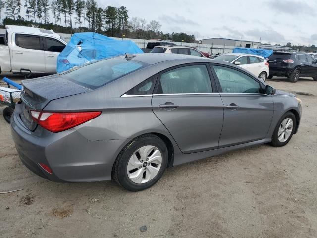 5NPEB4AC5EH818009 - 2014 HYUNDAI SONATA GLS GRAY photo 3