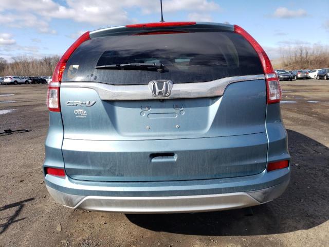 2HKRM3H75FH524299 - 2015 HONDA CR-V EXL TURQUOISE photo 6