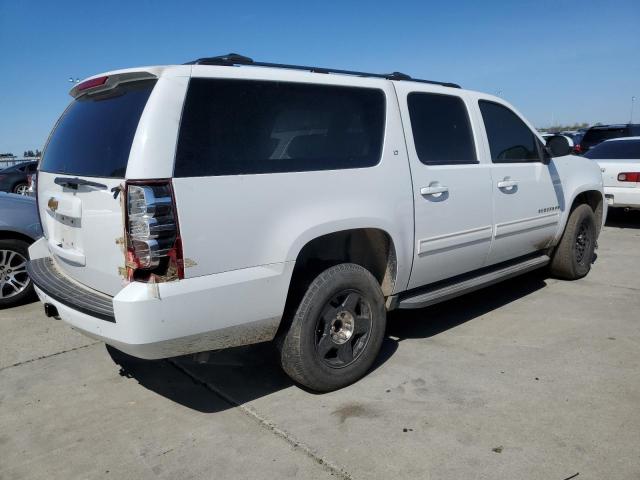 1GNSKJE78DR358129 - 2013 CHEVROLET SUBURBAN K1500 LT WHITE photo 3