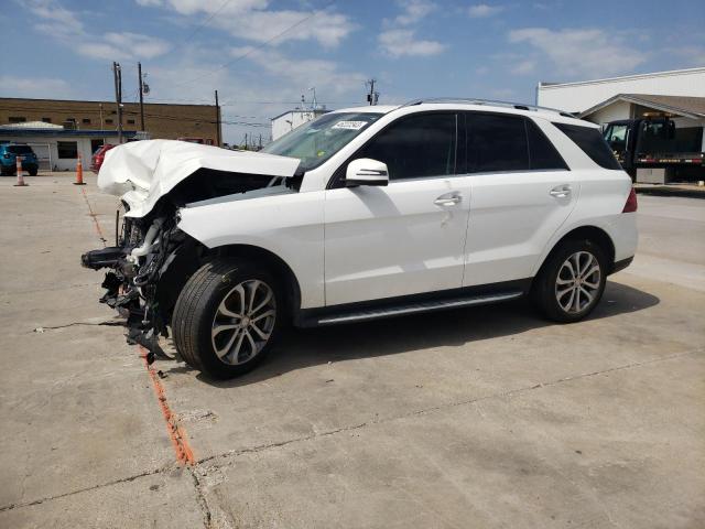 4JGDA5HB7GA664684 - 2016 MERCEDES-BENZ GLE 350 4MATIC WHITE photo 1