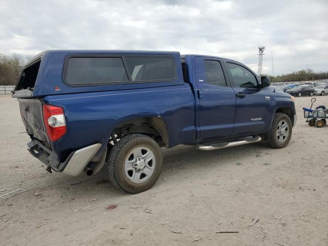 5TFRY5F1XEX170121 - 2014 TOYOTA TUNDRA DOUBLE CAB SR/SR5 BLUE photo 3