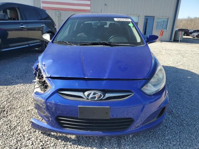 KMHCT5AE4CU015900 - 2012 HYUNDAI ACCENT GLS BLUE photo 5