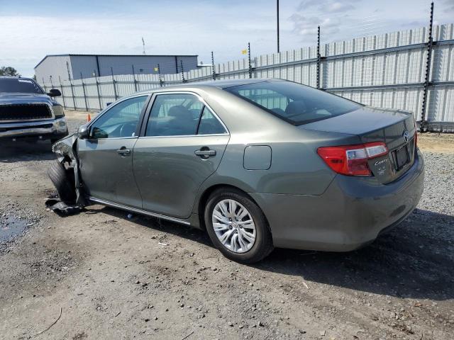 4T1BF1FK1DU654165 - 2013 TOYOTA CAMRY L GRAY photo 2