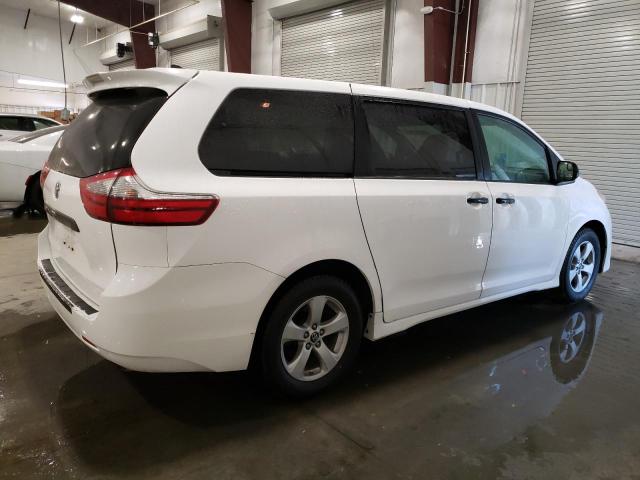 5TDZZ3DC8LS026155 - 2020 TOYOTA SIENNA L WHITE photo 3