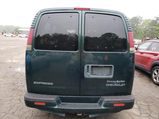 1GNFG65R421147698 - 2002 CHEVROLET EXPRESS G1 GREEN photo 6