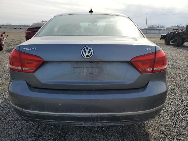 1VWAV7A36FC102057 - 2015 VOLKSWAGEN PASSAT S GRAY photo 6