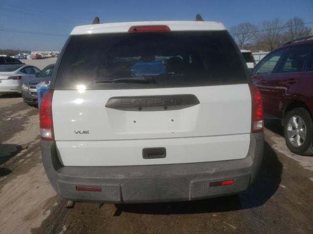 5GZCZ23D44S840336 - 2004 SATURN VUE WHITE photo 6