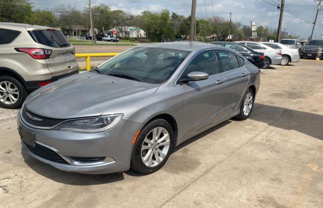 1C3CCCAB8FN576473 - 2015 CHRYSLER 200 LIMITED SILVER photo 2