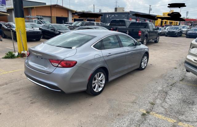 1C3CCCAB8FN576473 - 2015 CHRYSLER 200 LIMITED SILVER photo 4