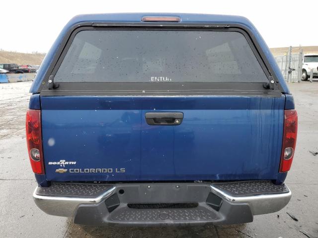 1GCDS196458185817 - 2005 CHEVROLET COLORADO BLUE photo 6