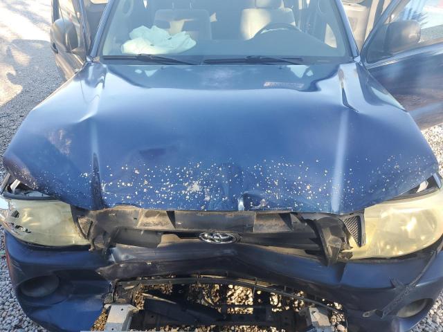 5TETX22NX6Z274201 - 2006 TOYOTA TACOMA ACCESS CAB ლურჯი ფოტო 11