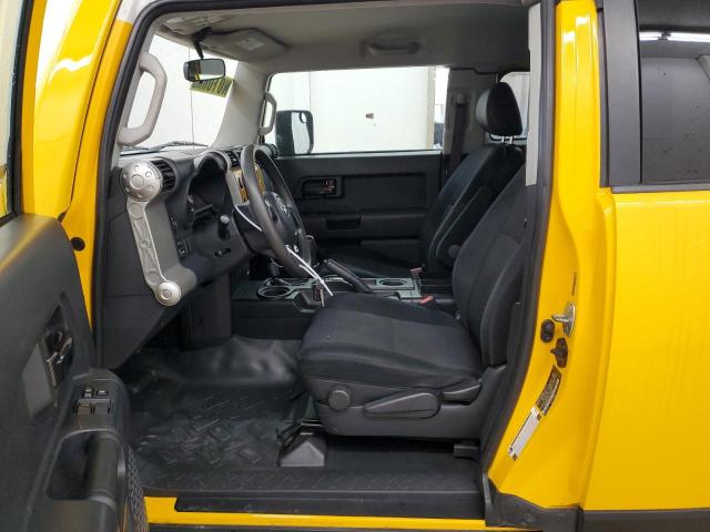 JTEBU11F170003291 - 2007 TOYOTA FJ CRUISER YELLOW photo 7