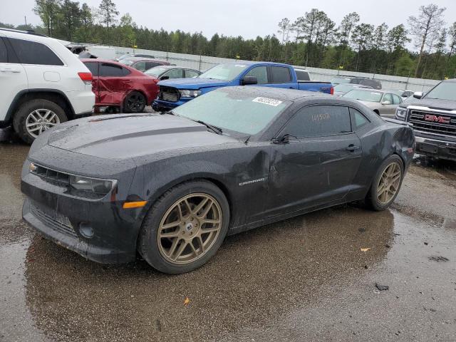 2G1FB1E33E9151658 - 2014 CHEVROLET CAMARO LT BLACK photo 1