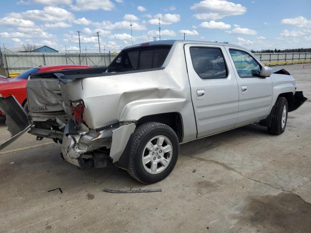 2HJYK16517H533949 - 2007 HONDA RIDGELINE RTL SILVER photo 3