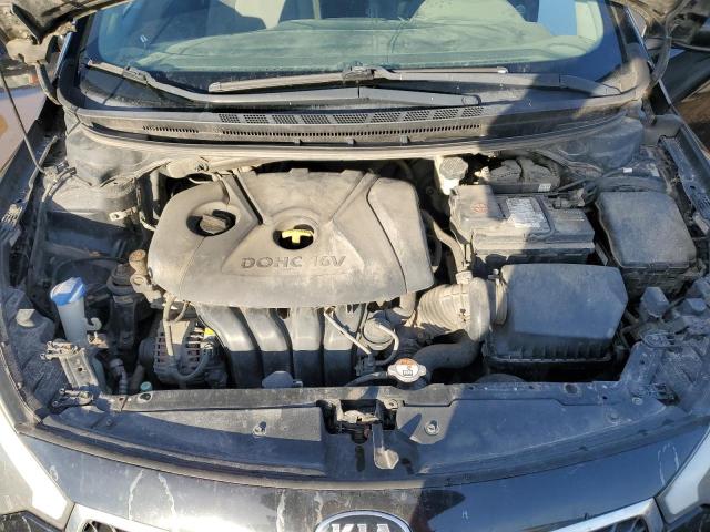 KNAFK4A64F5436549 - 2015 KIA FORTE LX BLACK photo 11