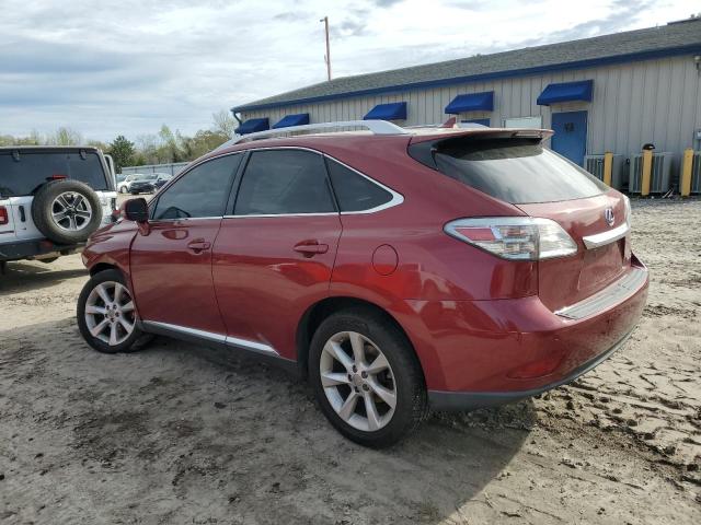 2T2ZK1BA1BC052948 - 2011 LEXUS RX 350 RED photo 2