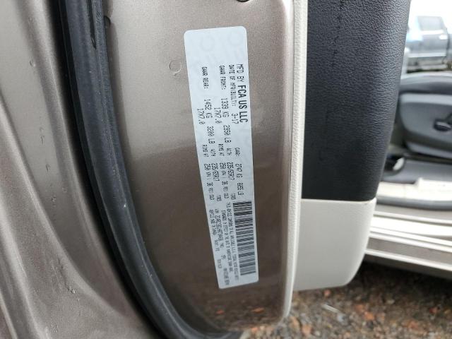 2C4RC1BG1HR734436 - 2017 CHRYSLER PACIFICA TOURING L TAN photo 12