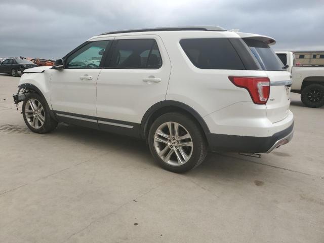 1FM5K7D84GGC04077 - 2016 FORD EXPLORER XLT WHITE photo 2