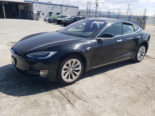 5YJSA1E27HF217368 - 2017 TESLA MODEL S შავი ფოტო 1