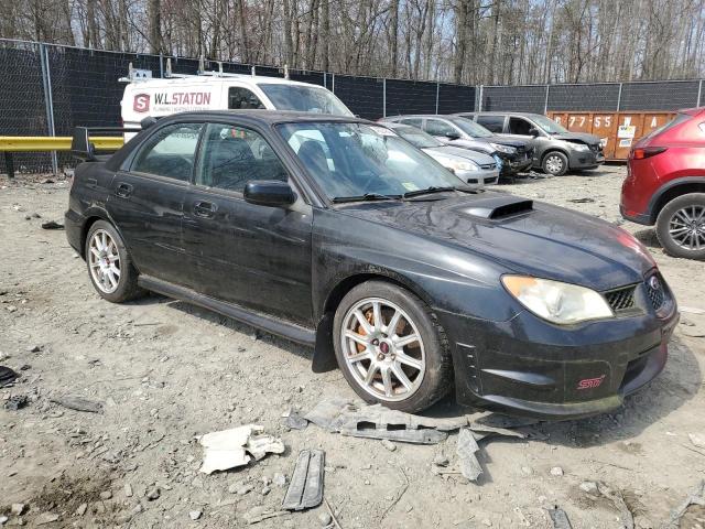 JF1GD76667L521259 - 2007 SUBARU IMPREZA WRX STI BLACK photo 4