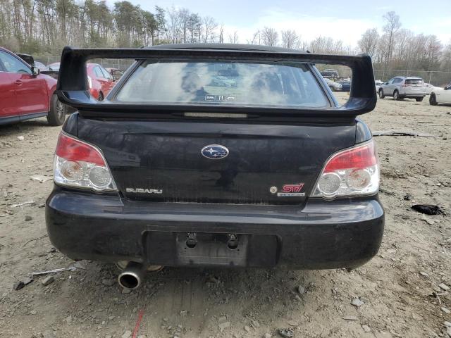 JF1GD76667L521259 - 2007 SUBARU IMPREZA WRX STI BLACK photo 6