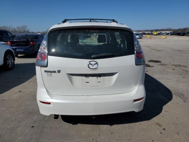 JM1CR293770139631 - 2007 MAZDA 5 WHITE photo 6