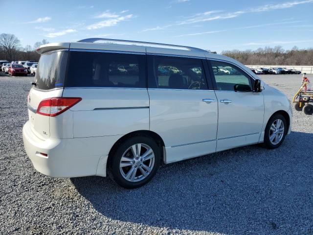 JN8AE2KP0C9049960 - 2012 NISSAN QUEST S WHITE photo 3